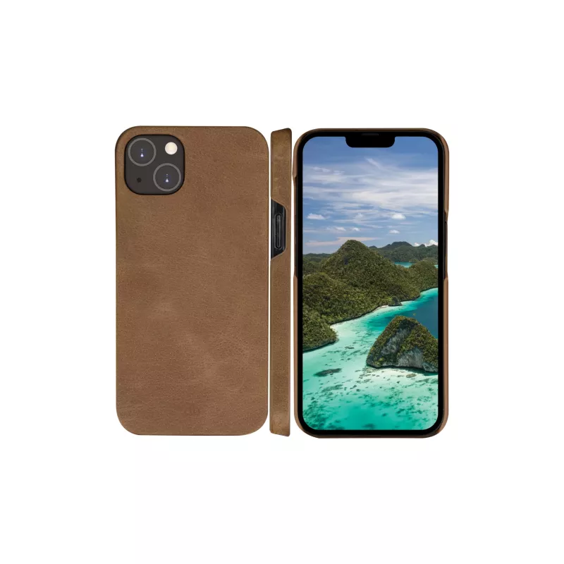 Folio-kotelo dbramante1928 Lynge iPhone 14 Plus Tan 3 korttipaikkaa