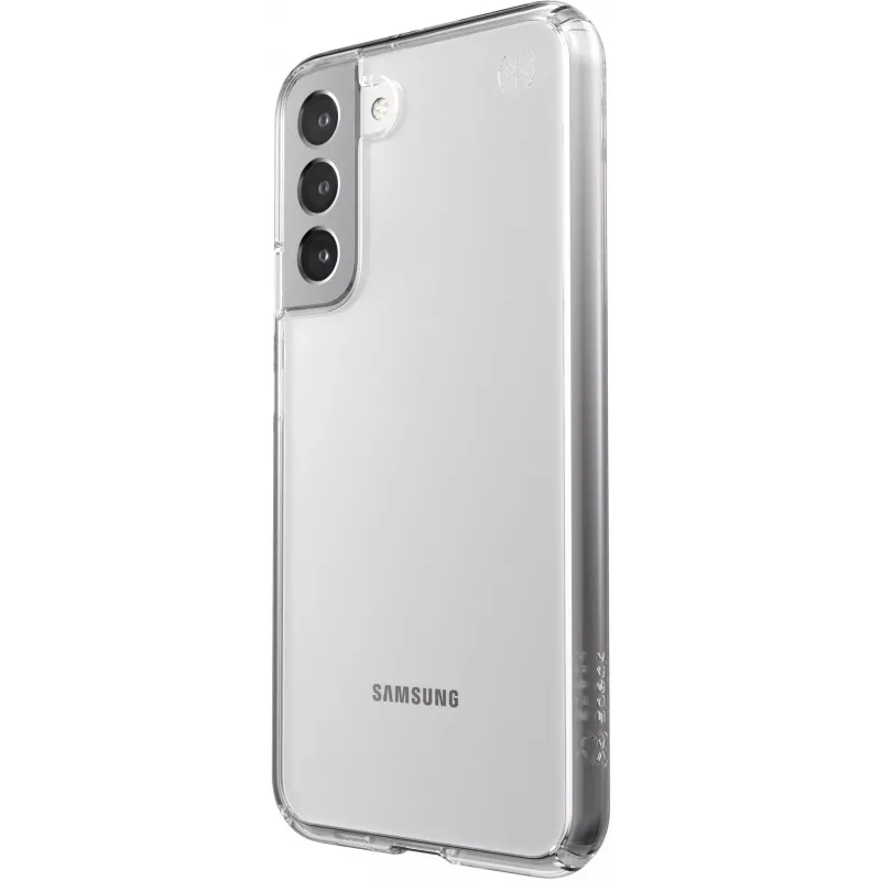 Speck Presidio Perfect Clear Samsung Galaxy S22 Plus -suojakotelo läpinäkyvä