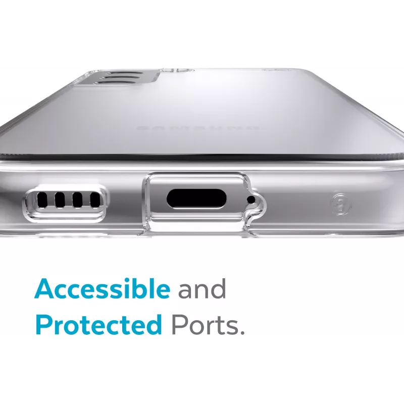 Speck Presidio Perfect Clear Samsung Galaxy S22 Plus -suojakotelo läpinäkyvä