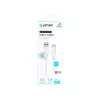 USB-kaapeli eSTUFF ES605170 1 m USB-C - USB-A USB 2.0 valkoinen