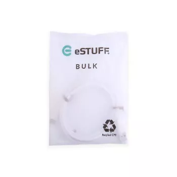 eSTUFF ES605170-BULK USB-kaapeli USB 2.0 1 m USB-C USB-A valkoinen