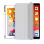 eSTUFF SEATTLE kynäkotelo iPad 9.7 2018/2017 – harmaa PU-nahka