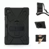 eSTUFF AUSTIN Defender suojakotelo Samsung Galaxy Tab S6 Lite 2022/2020 musta