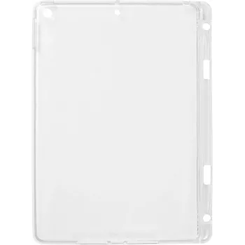 eSTUFF Soft TPU iskunkestävä kotelo iPad 10.2 2020/2019 - läpinäkyvä