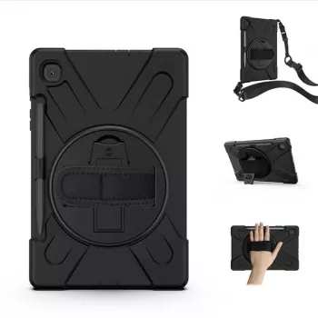 eSTUFF CHICAGO Full Body Defender kotelo Samsung Galaxy Tab S6 musta