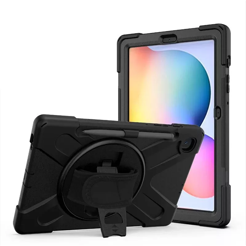 eSTUFF CHICAGO Full Body Defender kotelo Samsung Galaxy Tab S6 musta