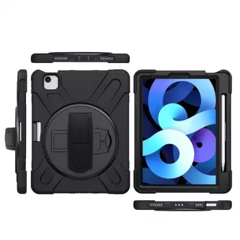 eSTUFF AUSTIN Defender Case iPad Pro 11 2022/2020/2018/Air 5/4 10.9 – musta