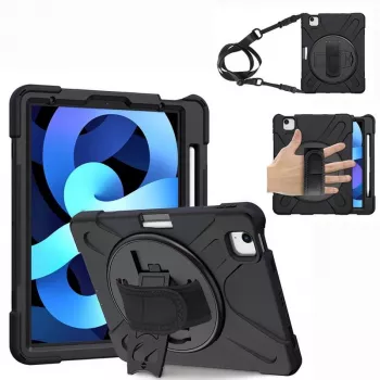 eSTUFF AUSTIN Defender Case iPad Pro 11 2022/2020/2018/Air 5/4 10.9 – musta