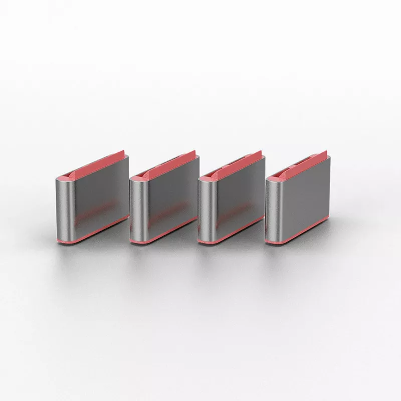 Lindy USB Type-C porttitulppa (ilman avainta) – 10 kpl:n pakkaus, pinkki