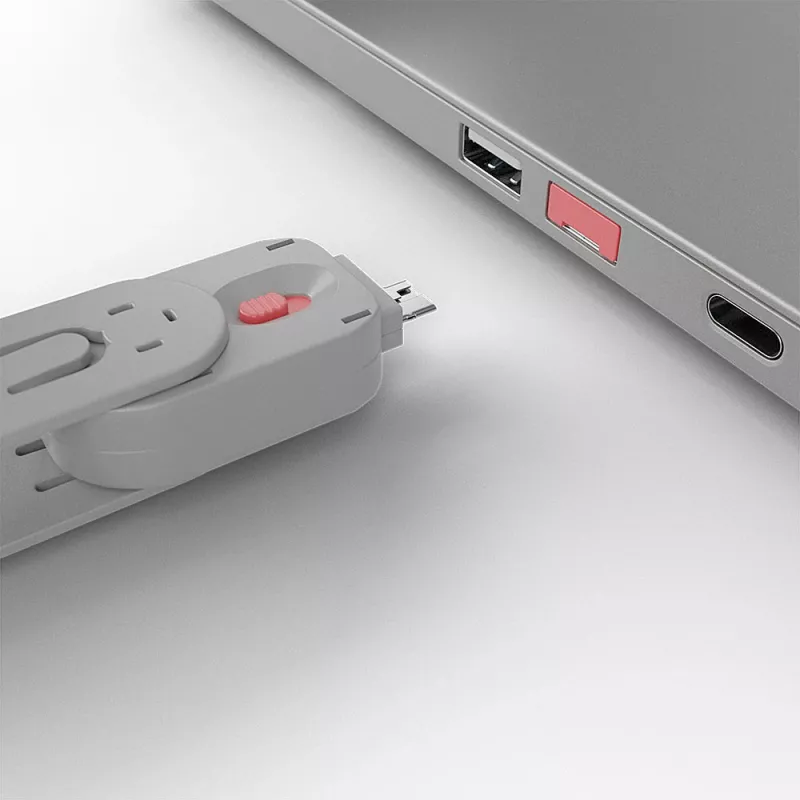 Porttitulpan avain Lindy USB Type-A porttitulpan avain pinkki