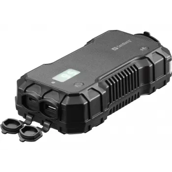 Auton käynnistysapu varavirtalähde Sandberg 10 000 mAh USB Type-A Type-C musta