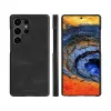 dbramante1928 Lynge LMSUGTBL6470 läppäkotelo Samsung Galaxy S25 Ultra, kohokuvioitu nahka, musta