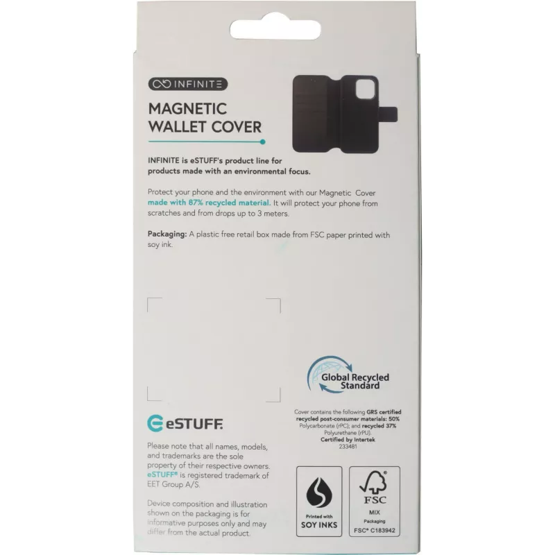 eSTUFF ES67160100 puhelinkotelo 15,5 cm (6,1