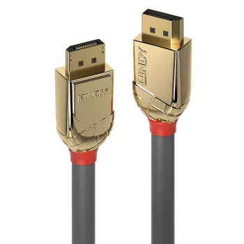 Lindy 7,5 m DisplayPort 1.2 -kaapeli, Gold Line