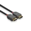 Lindy 5 m DisplayPort 1.4 -kaapeli, Anthra Line