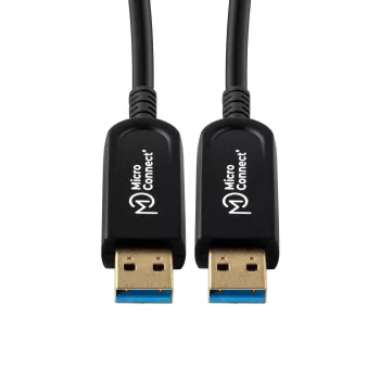 USB-kaapeli Microconnect USB3.0AA10BOP 10 m USB 3.2 Gen 1 musta