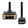 DisplayPort–DVI-D-kaapeli ProXtend DP1.2-DVI241-003 3M