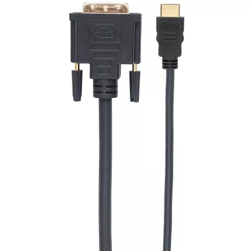 Videokaapeliadapteri Techly ICOC-HDMI-D-045 5 m DVI-D musta
