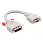 DVI-VGA-adapterikaapeli Lindy 41222 0,2 m