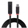 Lindy 8 m USB 3.0 -aktiivijatkokaapeli ohut