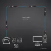 Lindy 8 m USB 3.0 -aktiivijatkokaapeli ohut