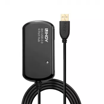 Lindy 8 m USB 2.0 Active Extension Pro -keskitin