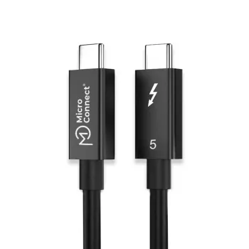 Thunderbolt 5 -kaapeli MicroConnect MC-TB5CC15 15 m, 40 Gbit/s