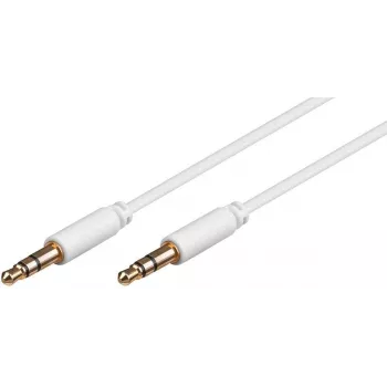 Microconnect AUDLL1.5W audiokaapeli 1,5 m 3,5 mm valkoinen