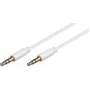 Microconnect AUDLL3W audiokaapeli 3 m 3,5 mm valkoinen