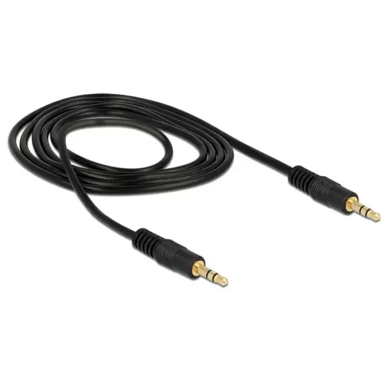 DeLOCK audiokaapeli 1 m 3,5 mm uros/uros