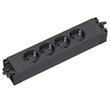 Bachmann STEP BASE 4-osainen jatkojohto GST18-liitännällä 4 AC-lähtöä 250V 16A