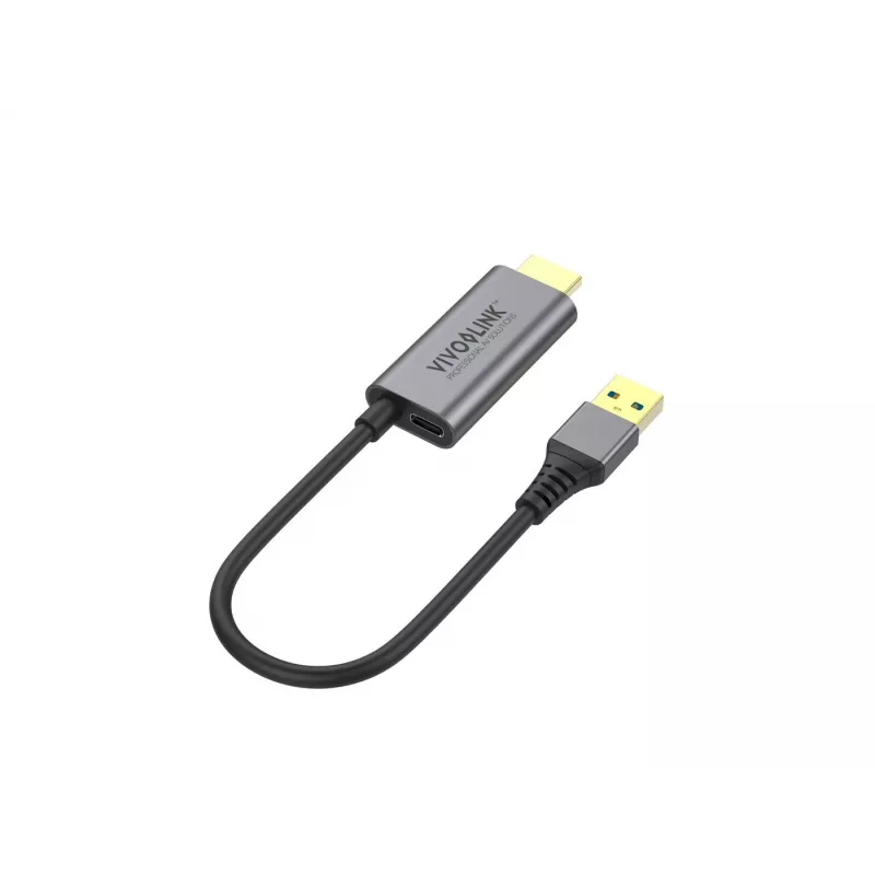 VivoLink-adapteri HDMI & USB-A - USB-C PROADHDMI 4K-resoluutio yhteensopiva