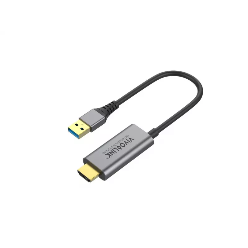 VivoLink-adapteri HDMI & USB-A - USB-C PROADHDMI 4K-resoluutio yhteensopiva