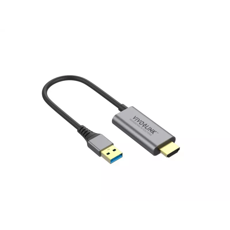 VivoLink-adapteri HDMI & USB-A - USB-C PROADHDMI 4K-resoluutio yhteensopiva