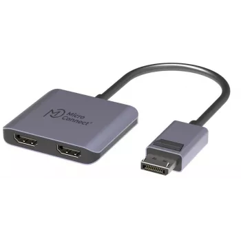 Microconnect MC-DP-2XHDMI DisplayPort - 2x HDMI -adapteri, dual HDMI -liitäntä, 4K-tuki