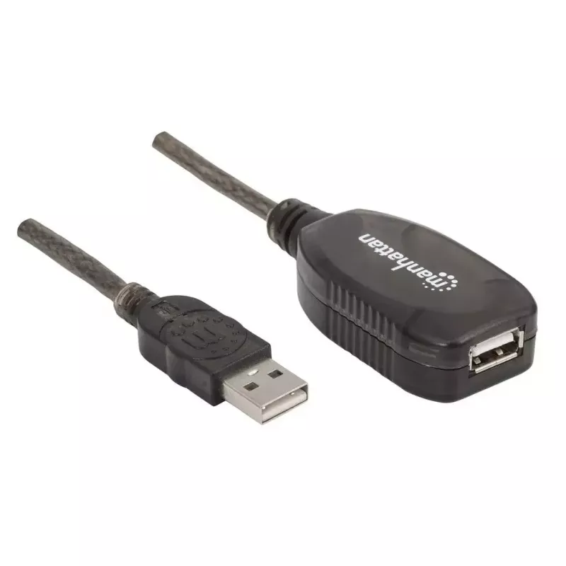 Manhattan 150958 USB-A - USB-A -jatkokaapeli