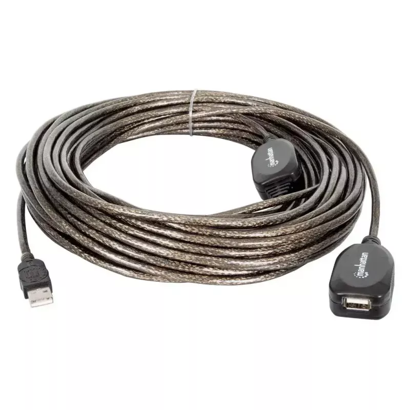 Manhattan 150958 USB-A - USB-A -jatkokaapeli