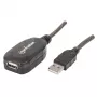 Manhattan 150958 USB-A - USB-A -jatkokaapeli