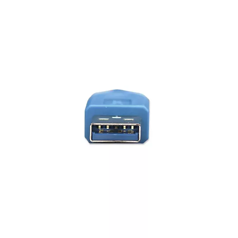 Manhattan USB-A - USB-A -jatkokaapeli 2 m uros-naaras sininen