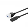 VivoLink USB 3.0 Type-A - Type-A -datakaapeli PROKEYUSB3AFF0 2W, USB 3.0