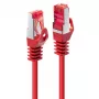 Lindy 47366 Cat6 S/FTP -kytkentäkaapeli, 5 m, punainen