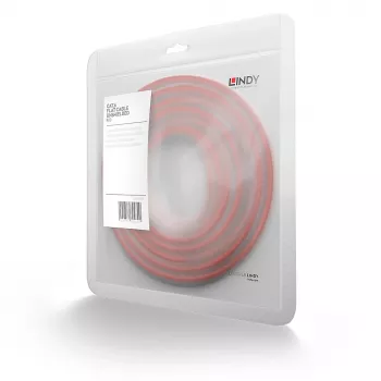Lindy 47513 verkkokaapeli punainen 3 m Cat6 U/UTP (UTP)