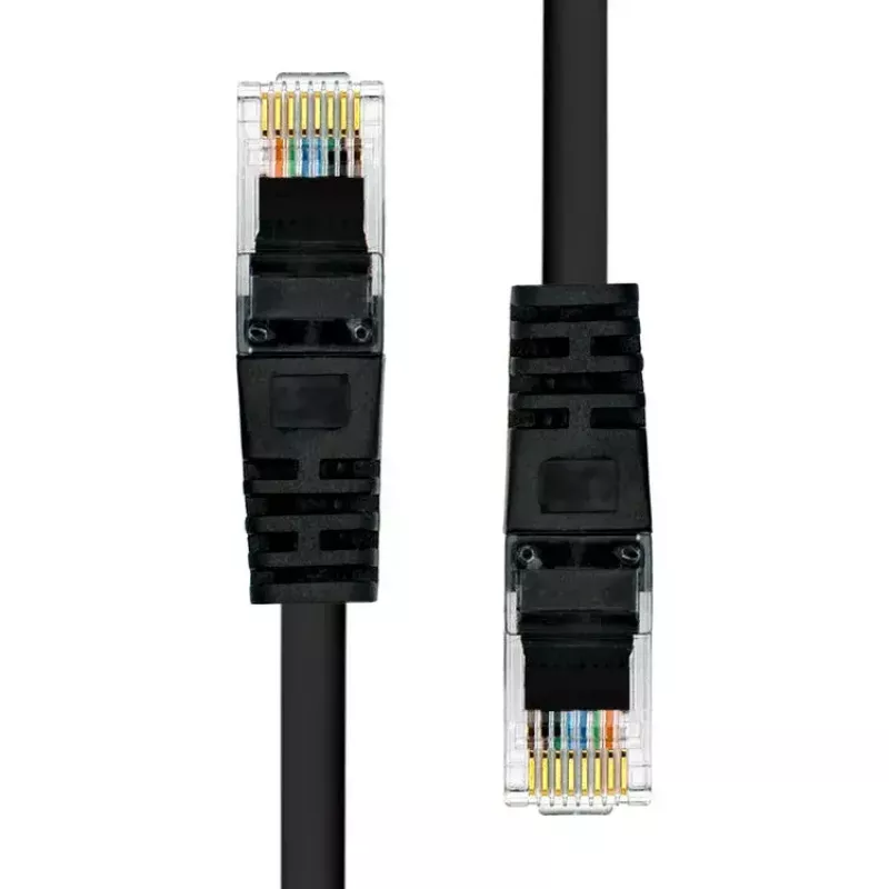 Verkkokaapeli ProXtend CAT5e U/UTP CCA PVC musta 0,25 m