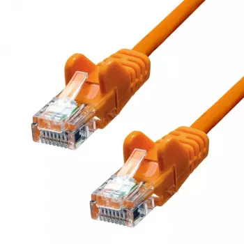 Verkkokaapeli ProXtend CAT5e U/UTP CCA PVC oranssi 0,2 m