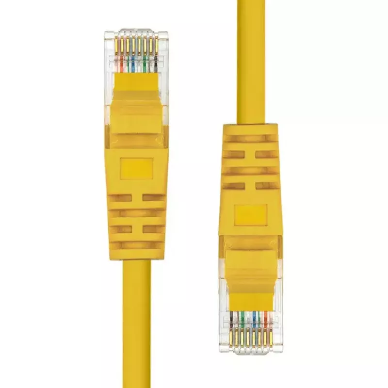 ProXtend V-5UTP-015Y CAT5e U/UTP CCA PVC Ethernet-kaapeli, 1,5 m, keltainen