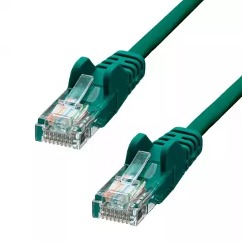 Verkkokaapeli ProXtend CAT5e U/UTP CCA PVC vihreä 0,25 m