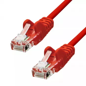 Verkkokaapeli ProXtend CAT5e U/UTP CCA PVC punainen 7M RJ-45