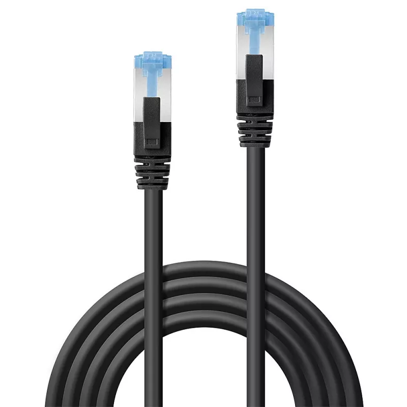 Lindy 47179 verkkokaapeli musta 2 m Cat6a S/FTP (S-STP)