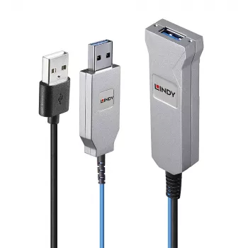 Lindy 30 m kuitu-USB-3.0-kaapeli