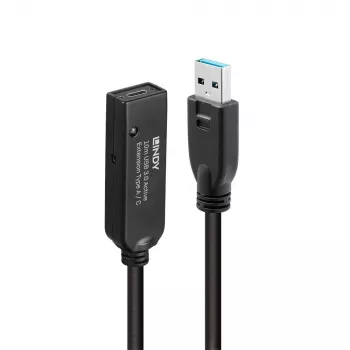 Lindy 10 m USB 3.0 Active Extension Type A to C